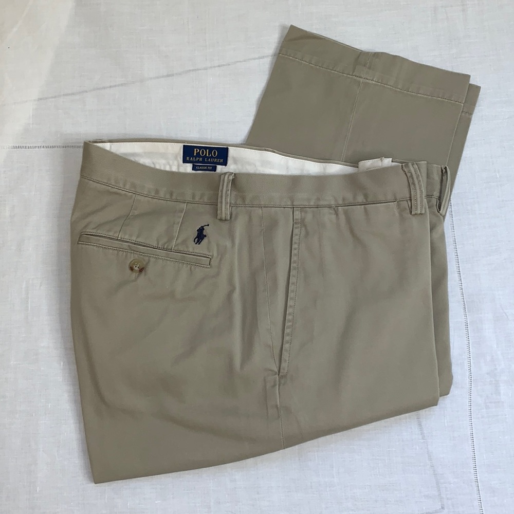 EUC Polo Ralph Lauren Khaki Chino 34 x 32